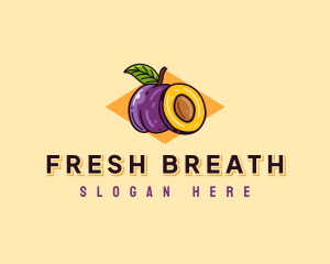 Beach Plum Fruit logo design