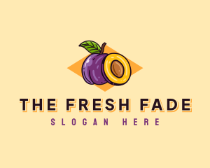 Beach Plum Fruit logo design