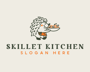 Hedgehog Paella Restaurant logo design