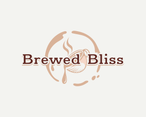 Brewed Coffee Drink logo design