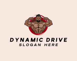 Muscle Fitness Gym Trainer logo