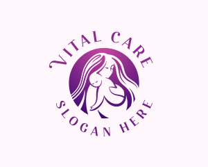 Mother Newborn Childcare Logo