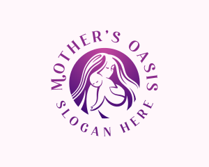 Mother Newborn Childcare logo design