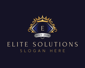 Royal Luxury Crown logo design