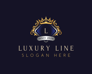 Royal Luxury Crown logo design