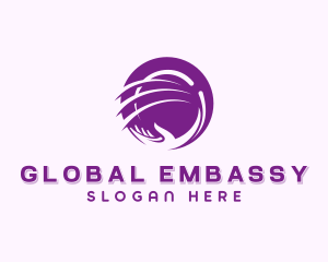 Global Charity Foundation  logo design