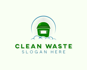 Garbage Waste Disposal logo design