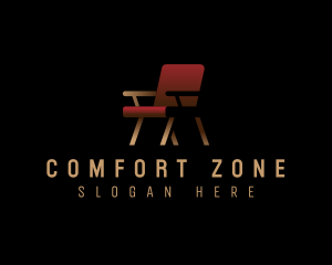 Armchair Furniture Decor logo design