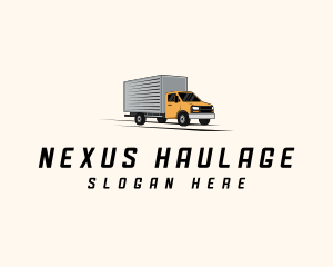 Cargo Truck Logistics logo design