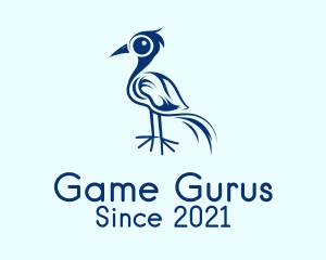 Blue Wild Bird  logo
