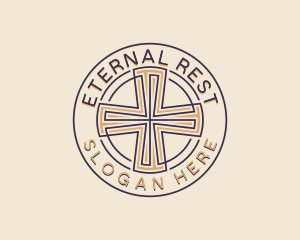 Religious Cross Ministry logo design