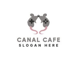 Mouse Gaming Cafe logo design