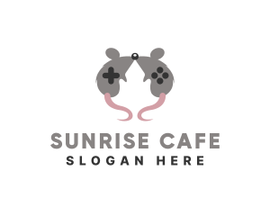 Mouse Gaming Cafe logo design