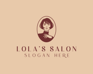 Stylish Woman Salon logo design