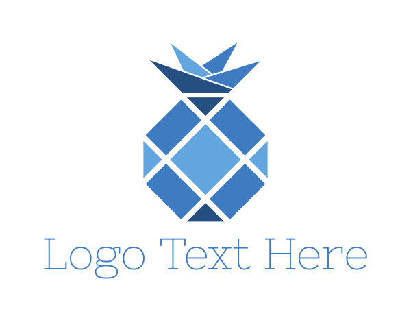 Blue Diamond logo example 4