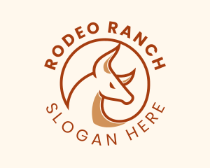 Toro Bullfighting Ranch logo design