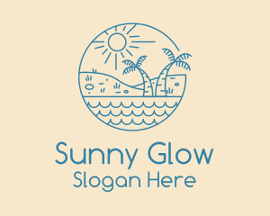 Blue Sunny Beach  logo