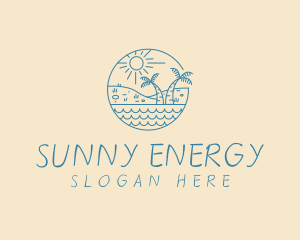 Blue Sunny Beach  logo