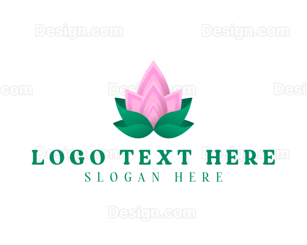 Lotus Petals Garden Logo