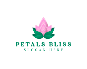 Lotus Petals Garden  logo design