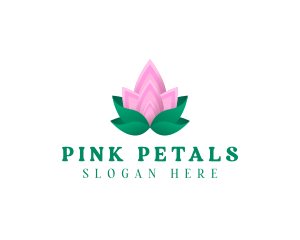 Lotus Petals Garden  logo design