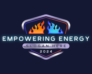 Fire Ice Energy logo design