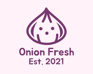 Cute Purple Onion logo