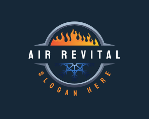 Industrial Thermal Air Conditioning logo design