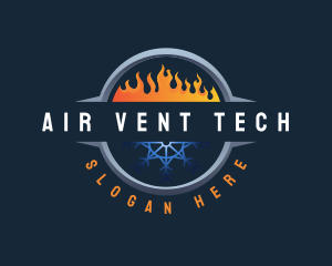 Industrial Thermal Air Conditioning logo design