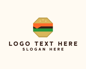 Octagon Cheeseburger Sandwich  logo