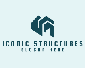 Home Architectural Structure  logo design