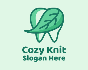 Dental Health Mint Tooth logo design