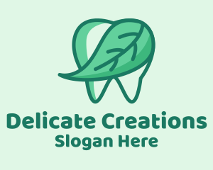 Dental Health Mint Tooth logo design