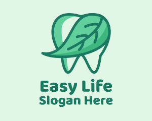 Dental Health Mint Tooth logo design