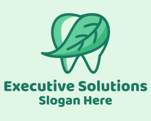 Dental Health Mint Tooth logo design