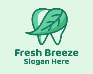 Dental Health Mint Tooth logo design