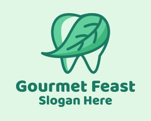 Dental Health Mint Tooth logo design