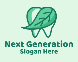 Dental Health Mint Tooth logo design