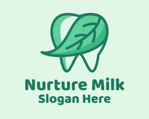 Dental Health Mint Tooth logo design