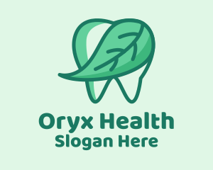 Dental Health Mint Tooth logo design