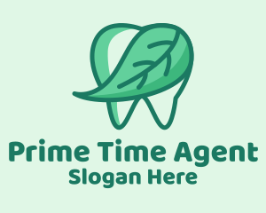 Dental Health Mint Tooth logo design