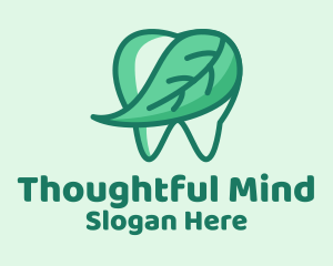 Dental Health Mint Tooth logo design