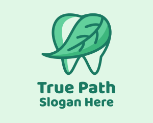 Dental Health Mint Tooth logo design