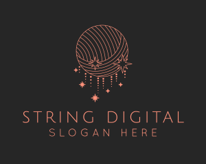 Pink Yarn Tailoring logo design