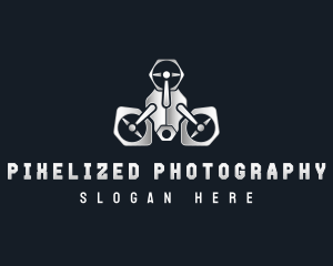 Aerial Drone Camera logo design