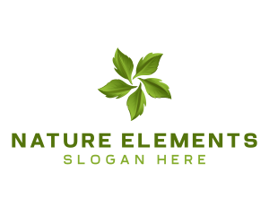 Sustainable Nature Leaf logo design