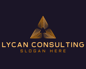 Pyramid Triangle Consulting logo design