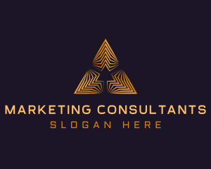 Pyramid Triangle Consulting logo design