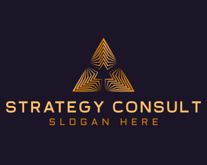 Pyramid Triangle Consulting logo design