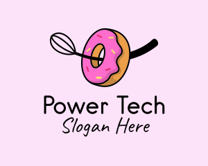 Donut Baking Whisk  Logo